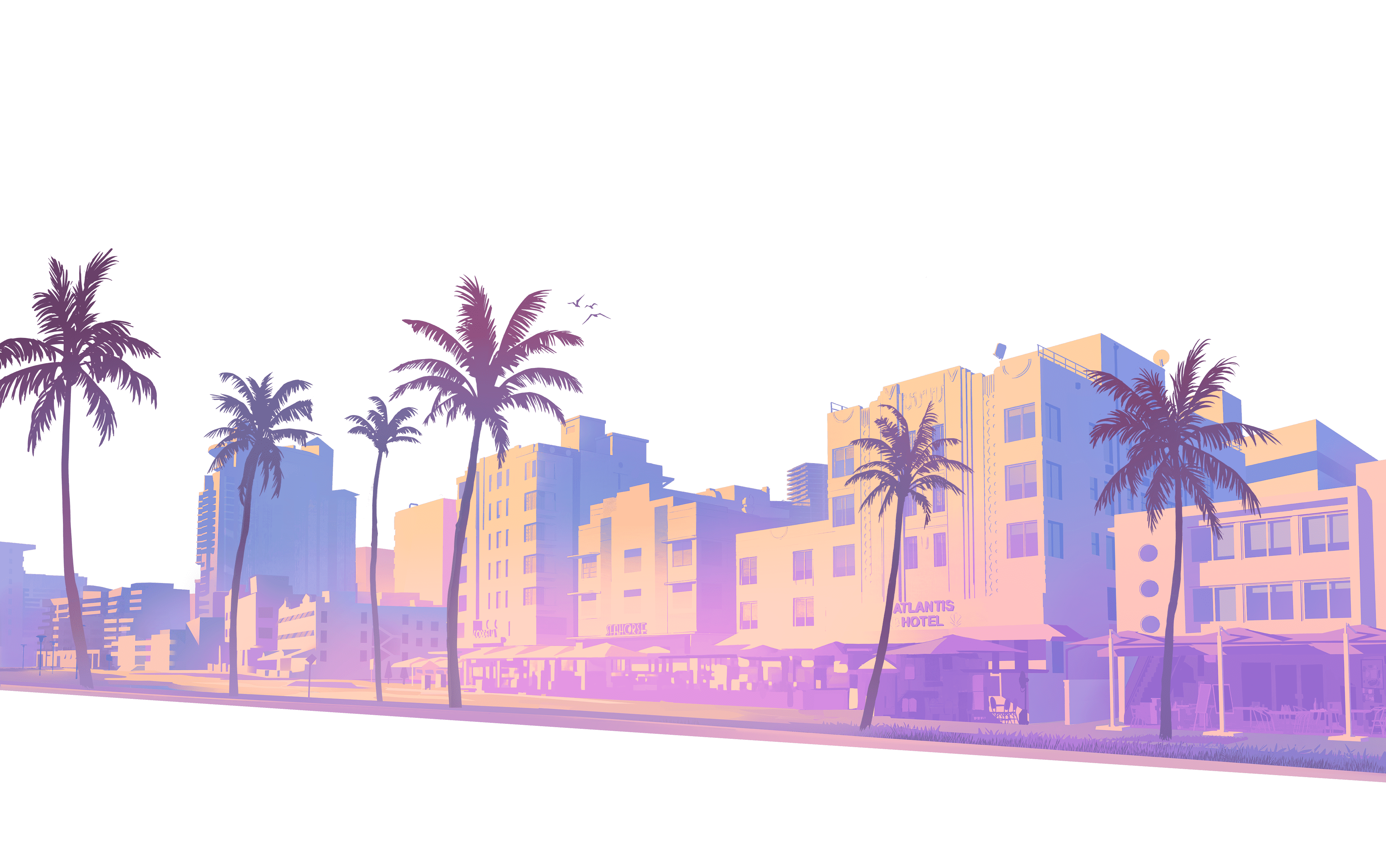 Vice City's Stunning Environment